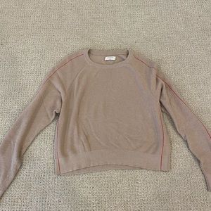 Aritzia babaton tan sweater